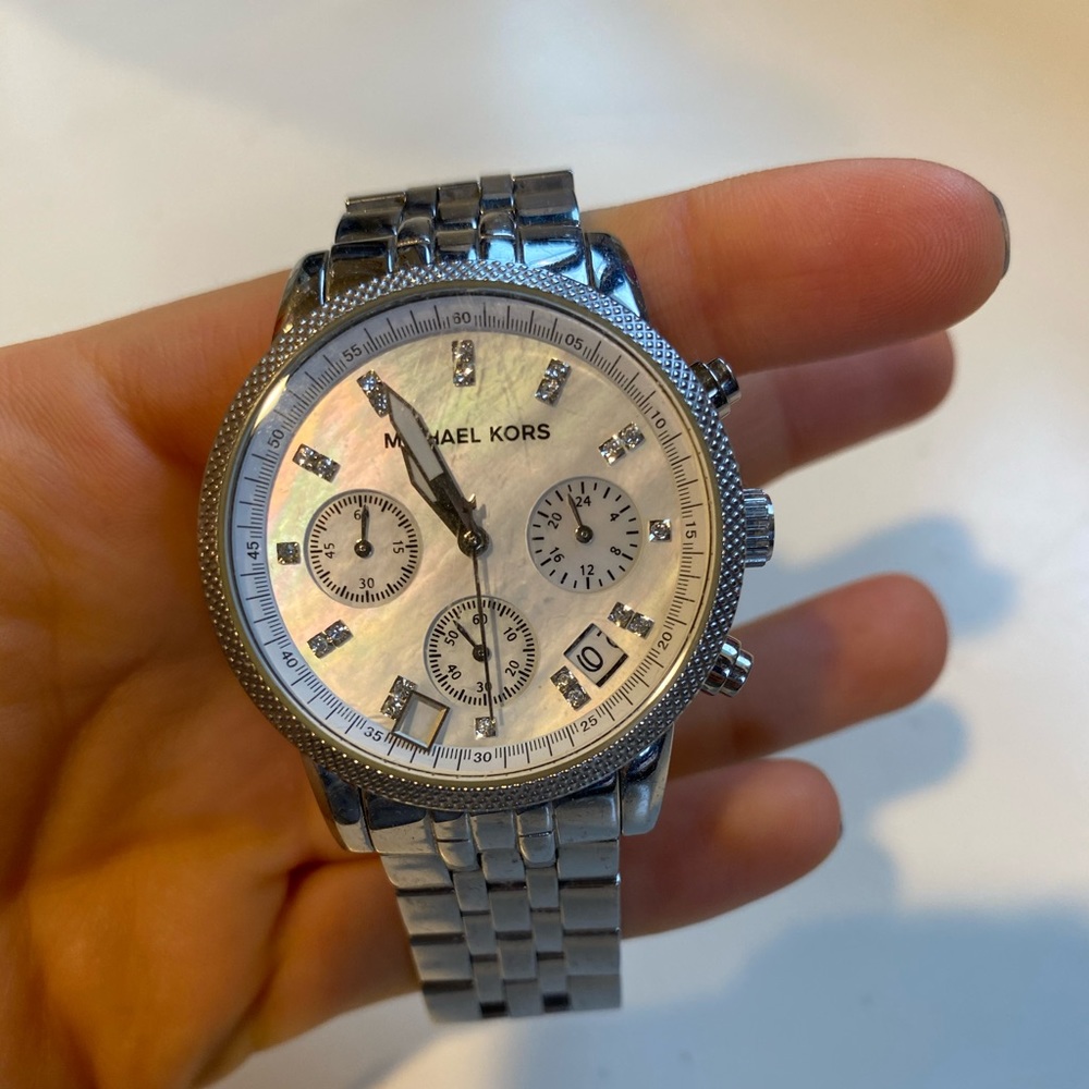 Michael Kors Silver-Tone Watch